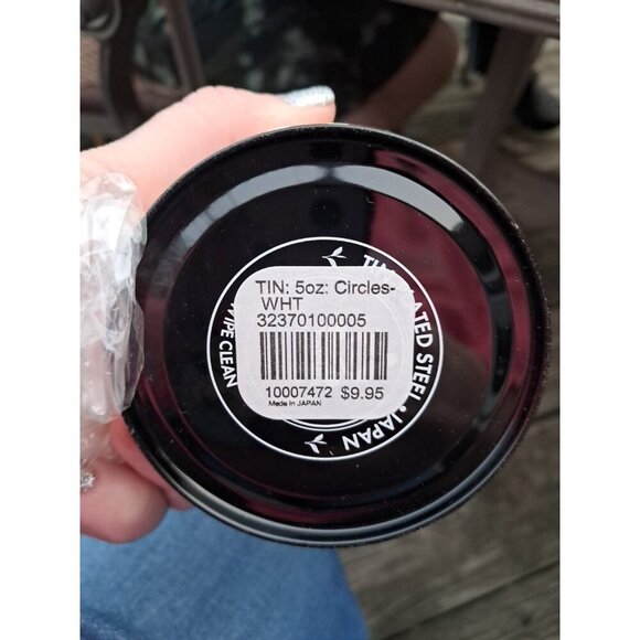 2015 Teavana Loose Tea Tin Storage Container 3 Stackable Metal Containers-Purple - Picture 2 of 2